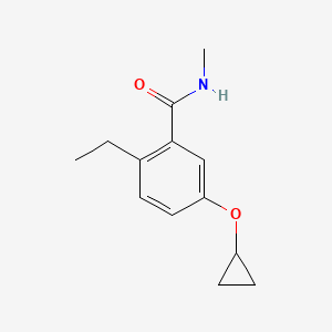 5-Cyclopropoxy-2-ethyl-N-methylbenzamide