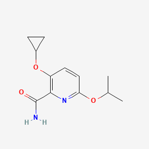 3-Cyclopropoxy-6-isopropoxypicolinamide