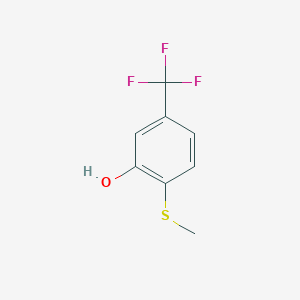 2-(Methylthio)-5-(trifluoromethyl)phenol