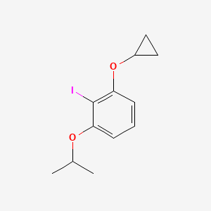 1-Cyclopropoxy-2-iodo-3-isopropoxybenzene