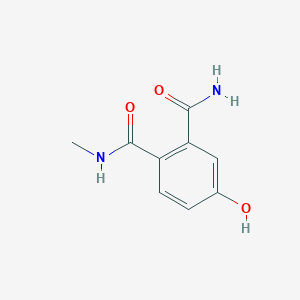 molecular formula C9H10N2O3 B14835341 4-Hydroxy-N1-methylphthalamide 