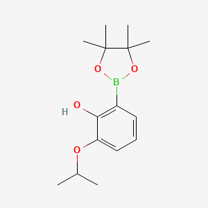 2-Isopropoxy-6-(4,4,5,5-tetramethyl-1,3,2-dioxaborolan-2-YL)phenol