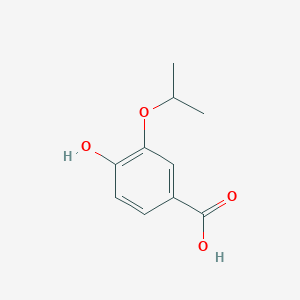 molecular formula C10H12O4 B14835530 4-Hydroxy-3-isopropoxybenzoic acid 