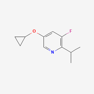 5-Cyclopropoxy-3-fluoro-2-isopropylpyridine