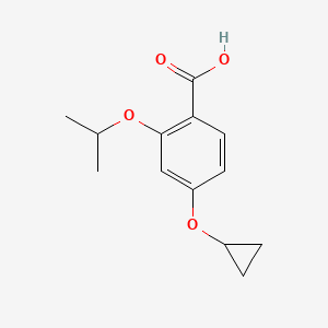 4-Cyclopropoxy-2-isopropoxybenzoic acid