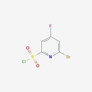 6-Bromo-4-fluoropyridine-2-sulfonyl chloride