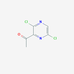 1-(3,6-Dichloropyrazin-2-YL)ethanone