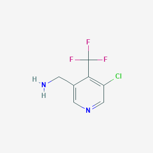 [5-Chloro-4-(trifluoromethyl)pyridin-3-YL]methylamine