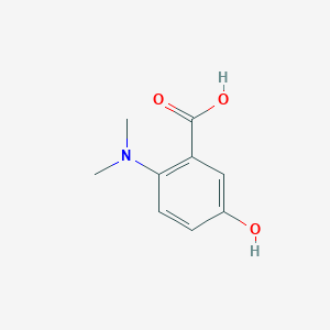 2-(Dimethylamino)-5-hydroxybenzoic acid