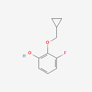 2-(Cyclopropylmethoxy)-3-fluorophenol