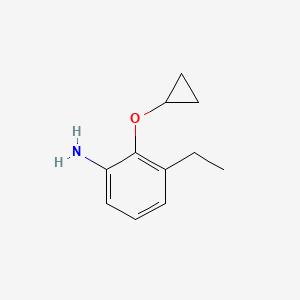 2-Cyclopropoxy-3-ethylaniline