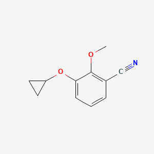 3-Cyclopropoxy-2-methoxybenzonitrile