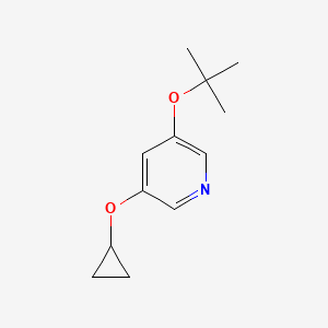 3-Tert-butoxy-5-cyclopropoxypyridine