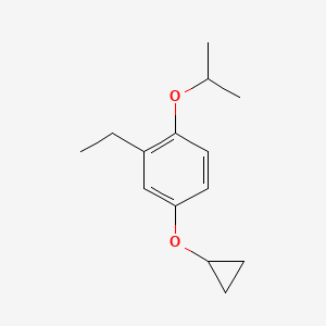 4-Cyclopropoxy-2-ethyl-1-isopropoxybenzene