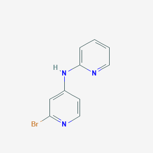 molecular formula C10H8BrN3 B14835982 N-(2-Bromopyridin-4-YL)pyridin-2-amine 