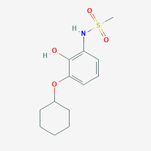 N-(3-(Cyclohexyloxy)-2-hydroxyphenyl)methanesulfonamide