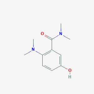 2-(Dimethylamino)-5-hydroxy-N,N-dimethylbenzamide