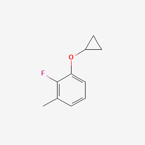 1-Cyclopropoxy-2-fluoro-3-methylbenzene