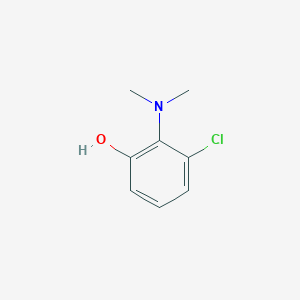 3-Chloro-2-(dimethylamino)phenol