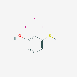 3-(Methylthio)-2-(trifluoromethyl)phenol