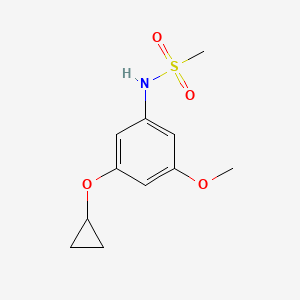 N-(3-Cyclopropoxy-5-methoxyphenyl)methanesulfonamide