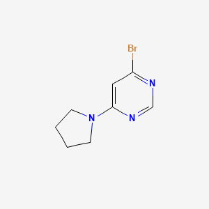 4-Bromo-6-(pyrrolidin-1-YL)pyrimidine