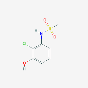 N-(2-Chloro-3-hydroxyphenyl)methanesulfonamide