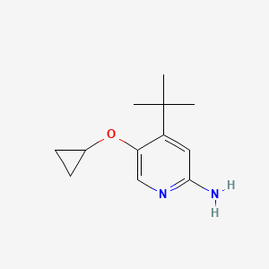 4-Tert-butyl-5-cyclopropoxypyridin-2-amine