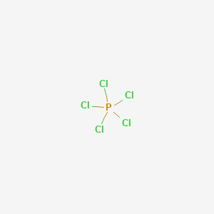 molecular formula PCl5<br>Cl5P B148365 Phosphorus pentachloride CAS No. 10026-13-8