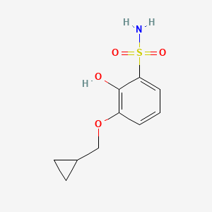 3-(Cyclopropylmethoxy)-2-hydroxybenzenesulfonamide