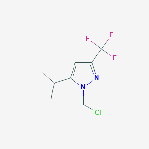 1-(chloromethyl)-5-isopropyl-3-(trifluoromethyl)-1H-pyrazole