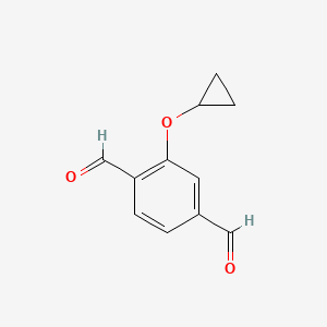 2-Cyclopropoxyterephthalaldehyde