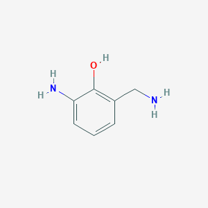 2-Amino-6-(aminomethyl)phenol