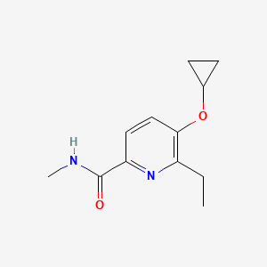 5-Cyclopropoxy-6-ethyl-N-methylpicolinamide