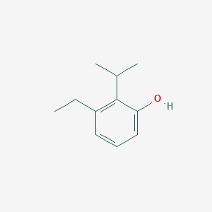 molecular formula C11H16O B14836840 3-Ethyl-2-(propan-2-YL)phenol 