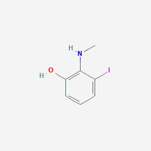 3-Iodo-2-(methylamino)phenol