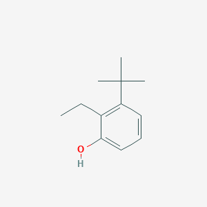 molecular formula C12H18O B14836875 3-Tert-butyl-2-ethylphenol 