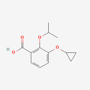 3-Cyclopropoxy-2-isopropoxybenzoic acid