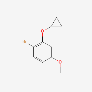 1-Bromo-2-cyclopropoxy-4-methoxybenzene