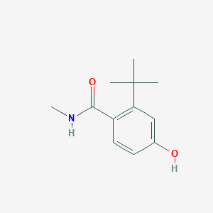 2-Tert-butyl-4-hydroxy-N-methylbenzamide