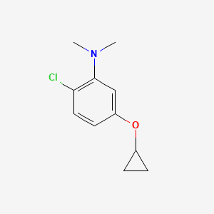 2-Chloro-5-cyclopropoxy-N,N-dimethylaniline