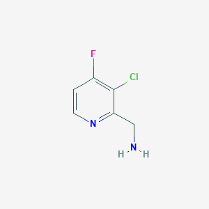 (3-Chloro-4-fluoropyridin-2-YL)methylamine