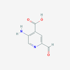 5-Amino-2-formylisonicotinic acid