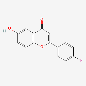 2-(4-Fluorophenyl)-6-hydroxy-4H-chromen-4-one