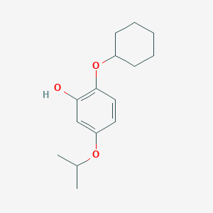 2-(Cyclohexyloxy)-5-isopropoxyphenol