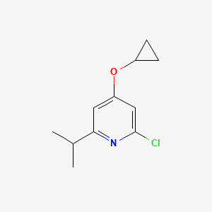 2-Chloro-4-cyclopropoxy-6-isopropylpyridine