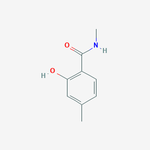 molecular formula C9H11NO2 B14837476 2-Hydroxy-N,4-dimethylbenzamide 