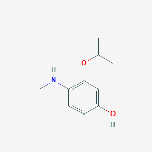 3-Isopropoxy-4-(methylamino)phenol