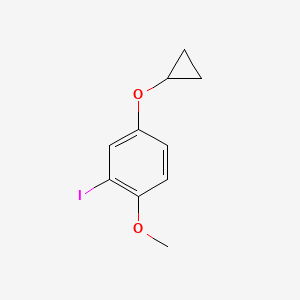 4-Cyclopropoxy-2-iodo-1-methoxybenzene