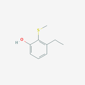 3-Ethyl-2-(methylthio)phenol